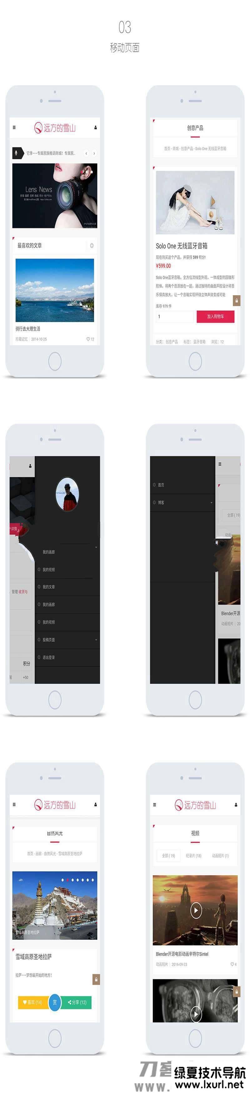 WordPress多功能新聞積分商城主題LensNews1.8